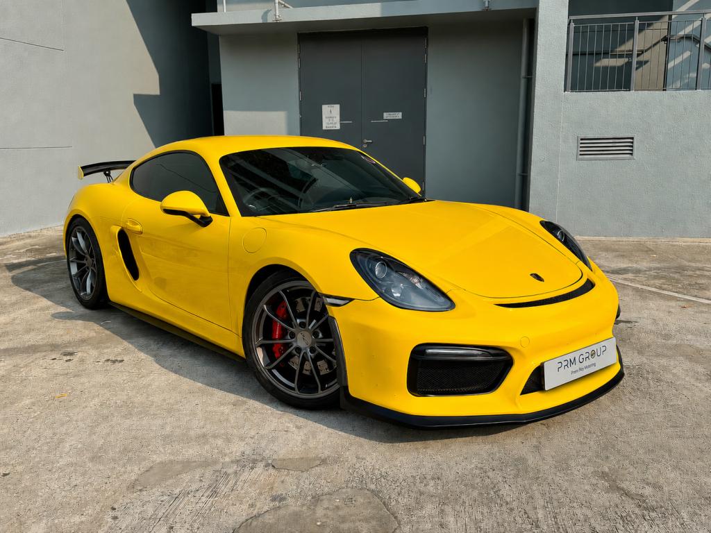 Porsche Cayman GT4 3.8M available at PRM Group, Singapore